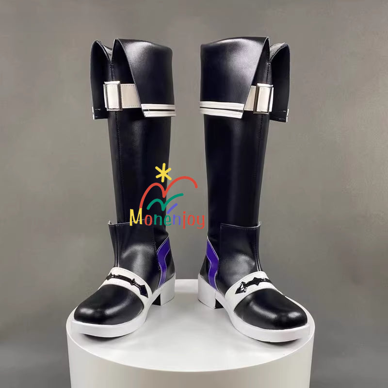 Monenjoy　刀剣乱舞　水心子正秀 コスプレ道具　すいしんしまさひで　ブーツ　靴　GS1211 - Monenjoy