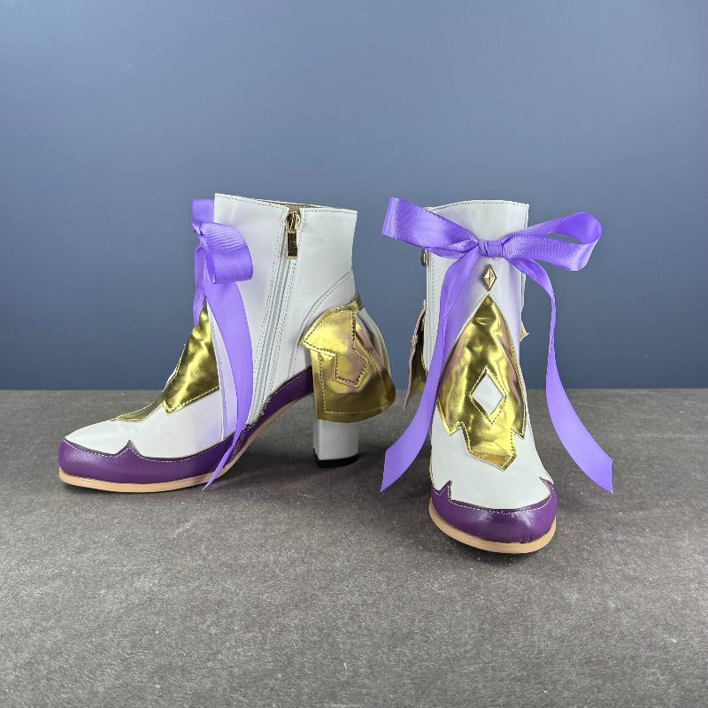 Monenjoy 崩壊3rd ハーイ愛の妖精さん エリシア　コスプレ　ブーツ　シューズ　コスプレ道具