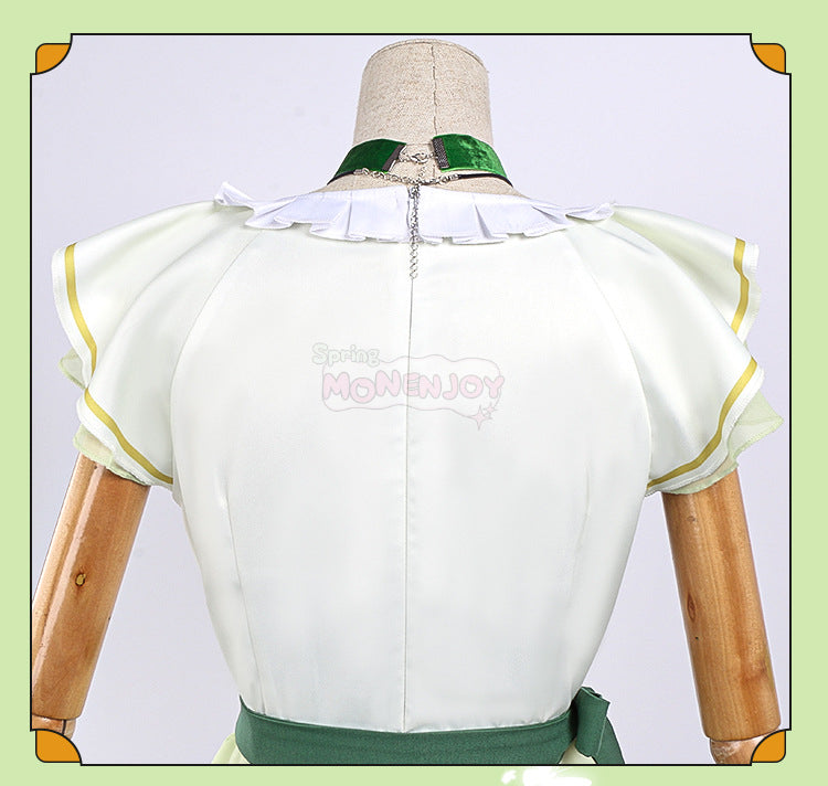 Monenjoy　中国コラボ 葬送のフリーレン×KFC　コスプレ衣装　ワンピース　コスチューム - Monenjoy