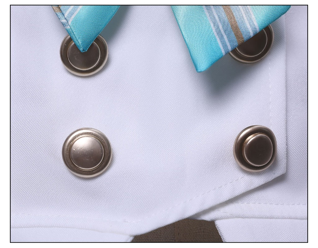 Monenjoy 崩壊スターレイル　ホタル　JK服　刺繡ロゴ　セーラー服　夏　春の贈り物　スターレイル　コスチューム　コスプレ衣装