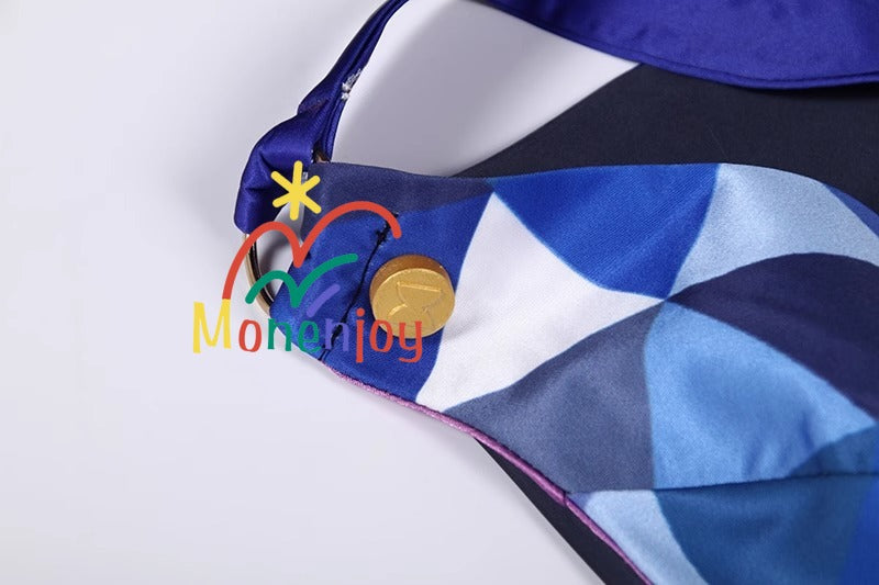 Monenjoy 崩壊スターレイル ジェイド コスプレ衣装　イベント　帽子付＋イヤリング付＋3d樹脂アクセサリー - Monenjoy