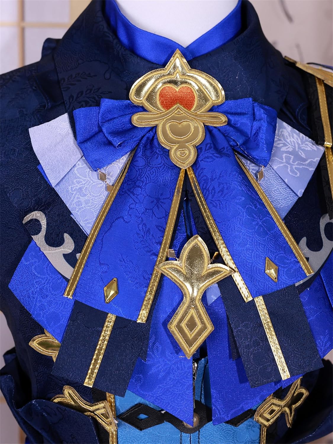 Monenjoy 原神 行秋 竹身雨化 / Bamboo Rain 礼服 コスプレ衣装　飛雲商会 ワンピース 洋服 コスチューム イベント コスプレ ハロウィン 洋風 可愛い 舞台衣装 - Monenjoy