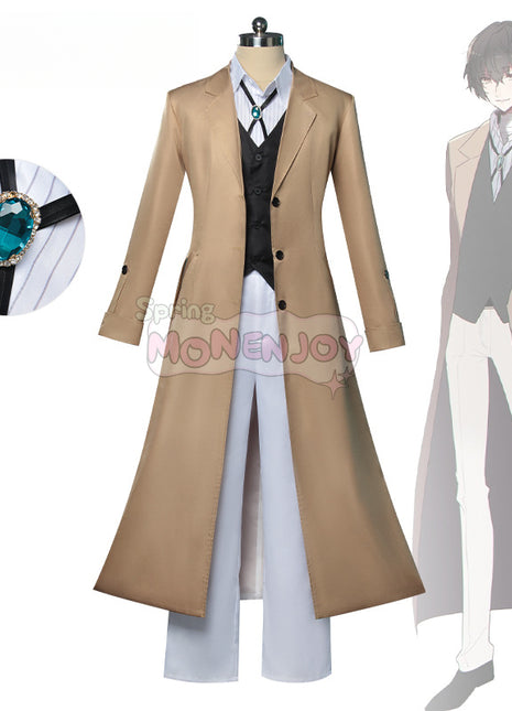 Monenjoy 文豪ストレイドッグス 太宰治 　コスプレ衣装　制服　イベント　仮装　GS1339 - Monenjoy