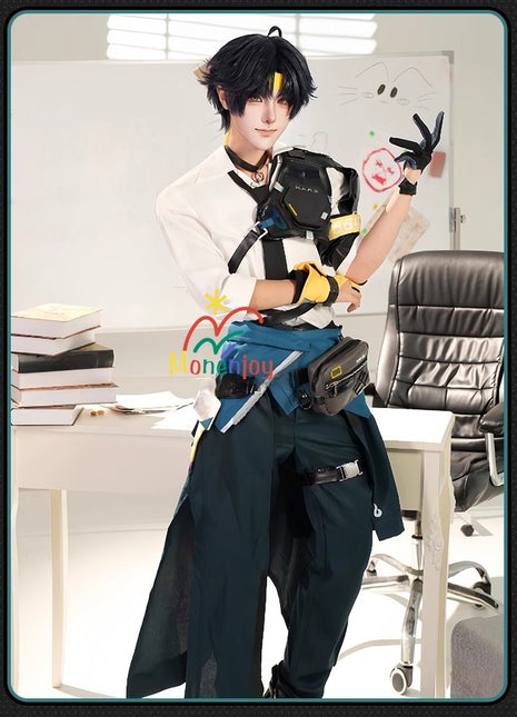 Monenjoy ゼンレスゾーンゼロ 浅羽悠真 コスプレ衣装　ゼンゼロ　対ホロウ第六課 コスチューム　cosplay ハロウィン - Monenjoy