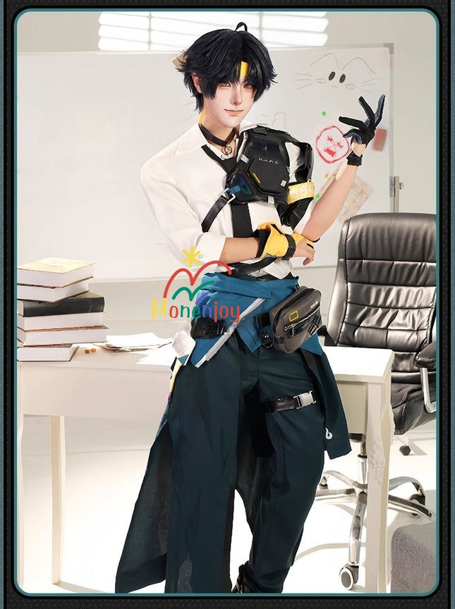 Monenjoy ゼンレスゾーンゼロ 浅羽悠真 コスプレ衣装 ゼンゼロ 対ホロウ第六課 コスチューム cosplay ハロウィン - Monenjoy