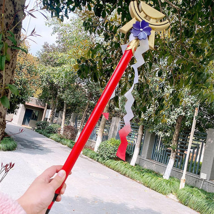 Monenjoy 原神 コスプレ道具 喜多院十文字槍 約181cm トーマ 雷電将軍 元素爆発 アクセサリー PU製造 cosplay 学園祭 イベント ハロウィン COS おもちゃ [並行輸入品]