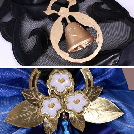 Monenjoy 原神 玄玉瑶芳 甘雨 　コスプレ衣装　礼服 ワンピース 洋服 コスチューム イベント コスプレ ハロウィン 洋風 可愛い 舞台衣装