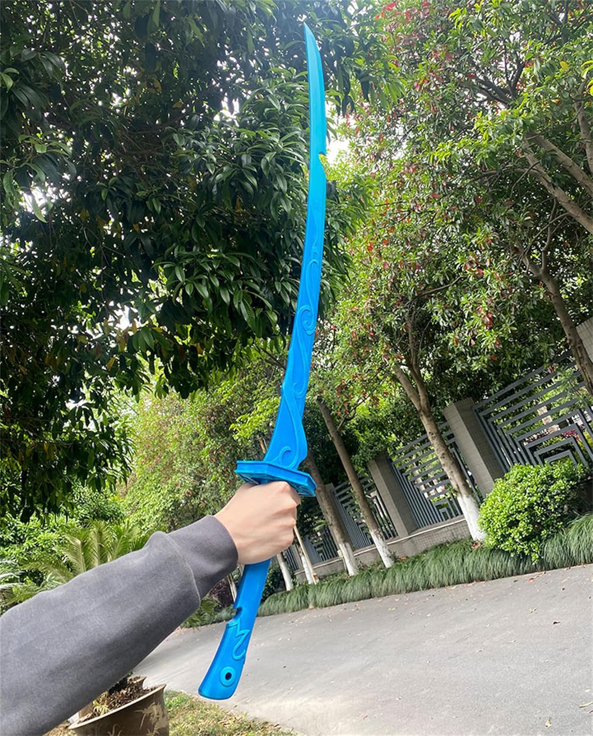 Monenjoy 原神 コスプレ道具 喜多院十文字槍 約181cm トーマ 雷電将軍 元素爆発 アクセサリー PU製造 cosplay 学園祭 イベント ハロウィン COS おもちゃ [並行輸入品] - Monenjoy