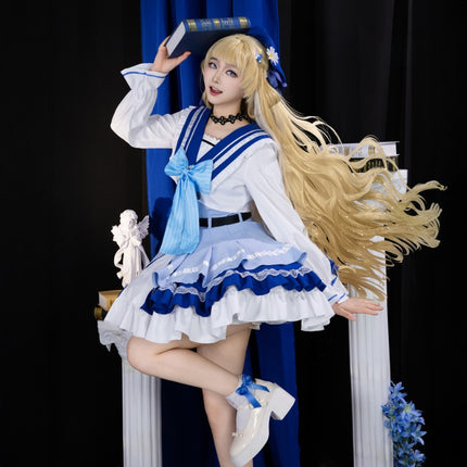 Monenjoy　鳴潮　ローソンコラボ　フィービー　コスプレ衣装　ワンピース　ドレス　セーラー服　ロリータ　共鳴者　コスチューム　イベント　かわいい　