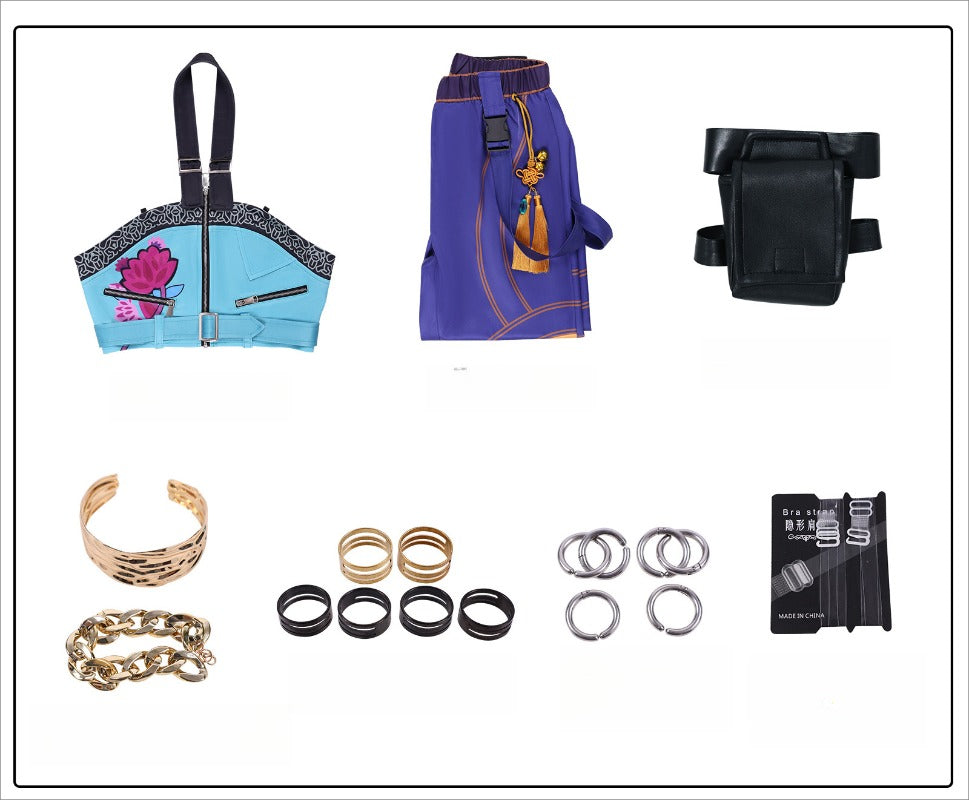 Monenjoy ชุดคอสเพลย์ Rumi จากภาพยนตร์อนิเมะเรื่อง Demon Hunters จาก KPOP Girls ชุดคอสเพลย์ Rumi Zoe สไตล์เกาหลีคุณภาพสูง 