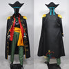 Monenjoy　ONE PIECE　大海賊　コスチューム　マーシャル・D・ティーチ　コスプレ衣装　黒ひげ海賊団船長　黒ひげ　イベント　舞台服