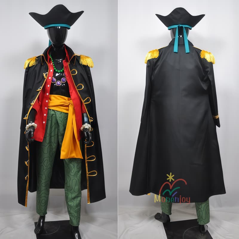 Monenjoy　ONE PIECE　大海賊　コスチューム　マーシャル・D・ティーチ　コスプレ衣装　黒ひげ海賊団船長　黒ひげ　イベント　舞台服
