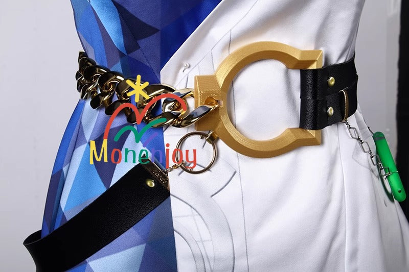 Monenjoy 崩壊スターレイル ジェイド コスプレ衣装　イベント　帽子付＋イヤリング付＋3d樹脂アクセサリー - Monenjoy