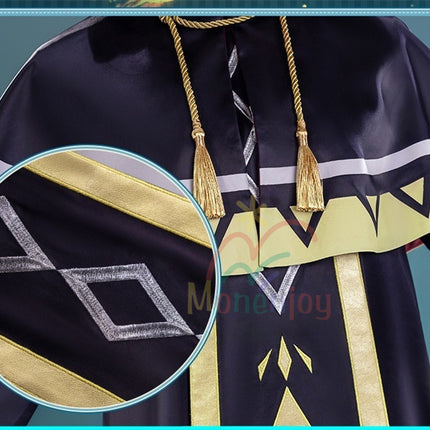 Monenjoy　サイレント・ウィッチ モニカ・エヴァレット  七賢人　コスプレ衣装　刺繍柄　魔術　3d樹脂製パーツ　沈黙の魔女の隠しごと  　イベント　コスチュームGS1904