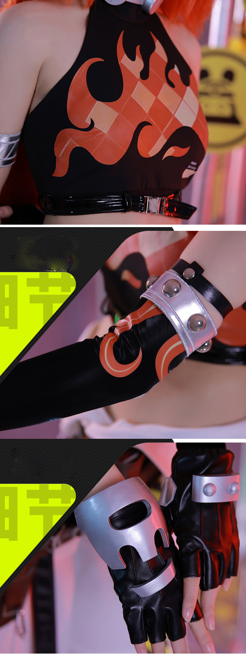 Monenjoy　ゼンゼロ　白祇重工　クレタ・ベロボーグ コスチューム　衣装　可愛い　女の子　ゼンゼロ/ZZZ　コスプレ　撮影衣装　コス　COS　演出　花火祭　ハロウィン　イベント　変装　学園祭 - Monenjoy