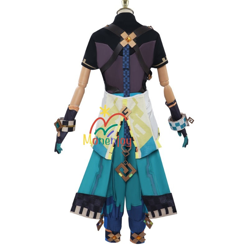 原神　キィニチ　コスプレ衣装　高比率再現　ウィッグ＋シューズ追加　MONENJOY - Monenjoy