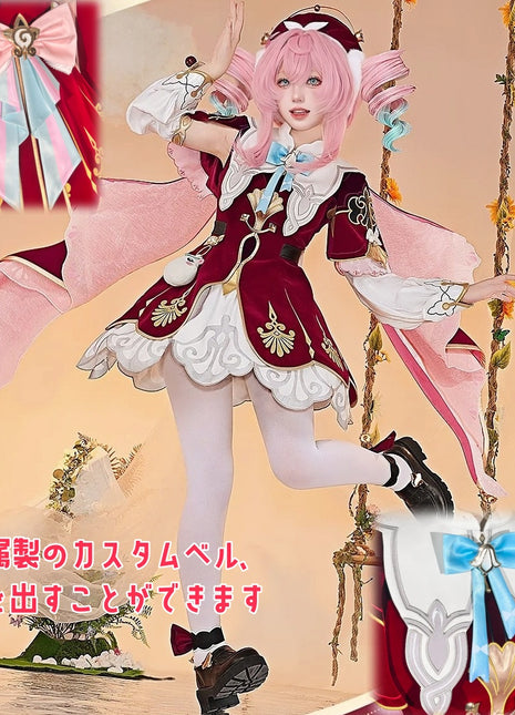 「第一弾注文受付中！ 5月上旬出荷予定」Monenjoy　崩壊スターレイル　ヒアンシー　コスプレ衣装　洋服　ワンピース 少女　医師ヒアシンシア　コスチューム　オンパロス 黄金裔　かわいい　帽子付 - Monenjoy