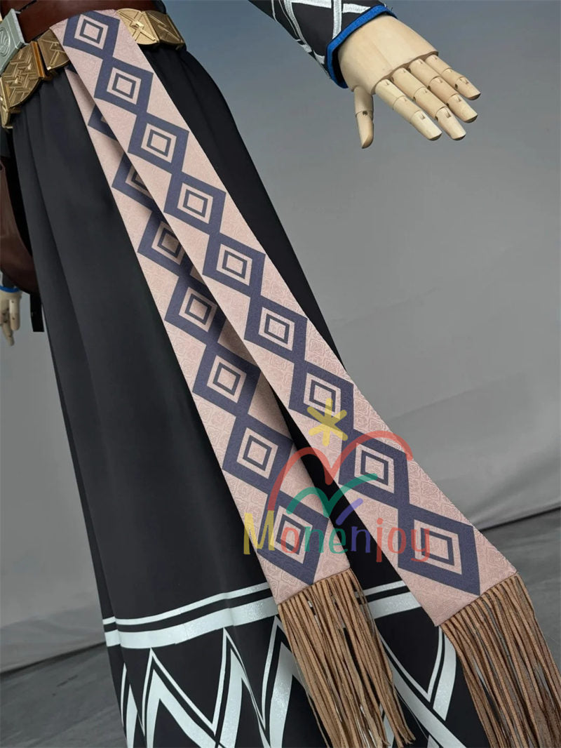 Monenjoy　アークナイツ　聖聆プラマニクス　コスプレ衣装　圣聆初雪　コスチューム　Pramanix the Prerita　イベント　仮装