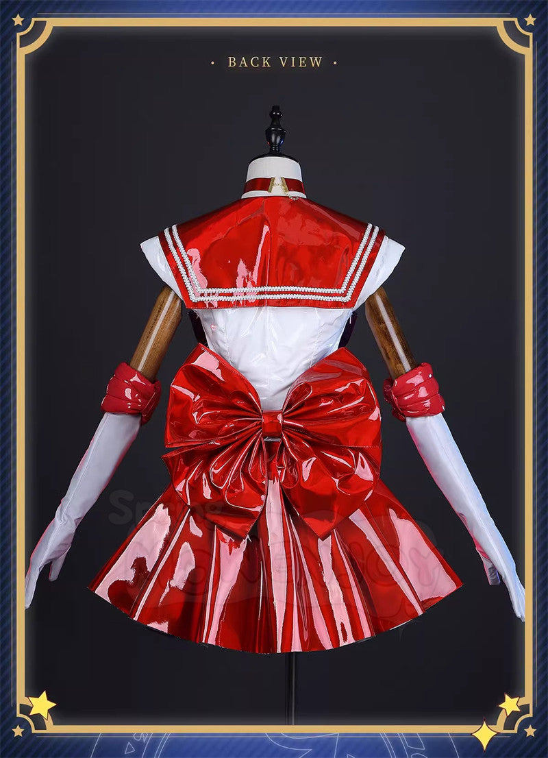 Monenjoy 美少女戦士セーラームーン　火野レイ / セーラーマーズ　コスプレ衣装　セーラースーツ Ver　コスチュームGS1377 - Monenjoy