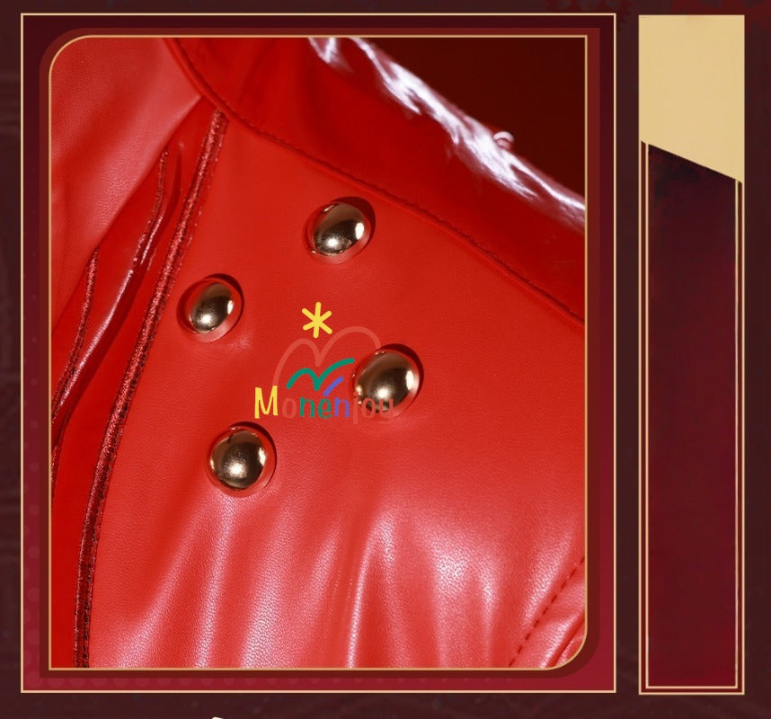 Monenjoy 崩壊スターレイル×Fate[UBW]コラボ アーチャー Archer  人工革　聖杯 コスプレ衣装  コスチュームセット おしゃれ 巡狩・量子