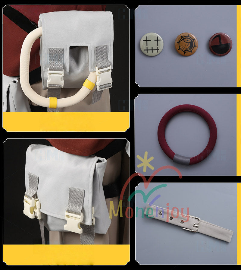 Monenjoy　ガチアクタ  エンジン 　コスプレ衣装　 アクタ イベント　仮装　刺繡柄　クリスマス