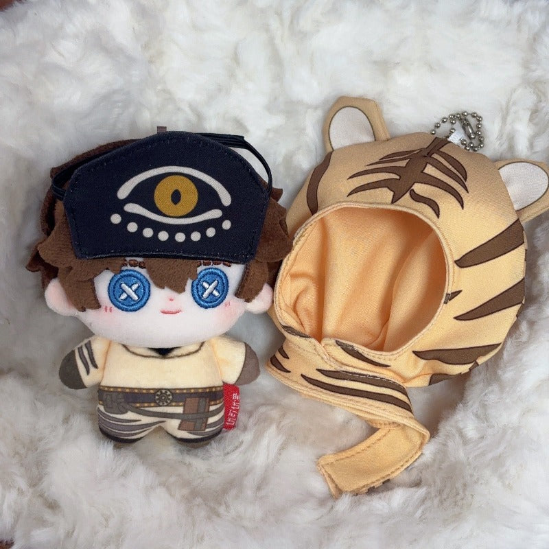 Monenjoy 第五人格 占い師 ぬいぐるみ 10cm 初期衣装  人間になりたい虎  帽子 取り外し可能 　アイデンティティ5 綿人形 推し活 イライ・クラーク IdentityV 萌えグッズ 同人グッズ プレゼント