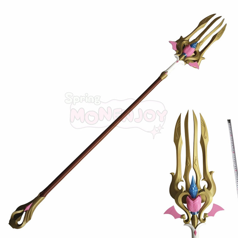 Monenjoy 原神 香りのシンフォニスト 長柄武器　170cm　PLA材質　レプリカ　エスコフィエ　イアンサ　コスプレ道具　イベントGS1396 - Monenjoy