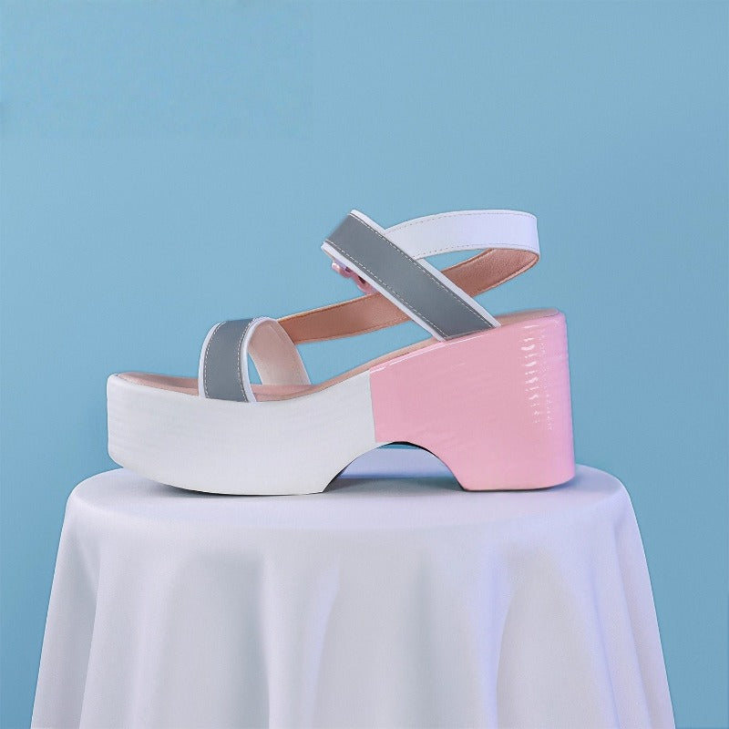 Monenjoy ゼンレスゾーンゼロ 浮波柚葉　サンダル　水着 コスプレ道具　アクセサリー　ピンク　夏の夢物語  ゼンゼロ  夏と水着　