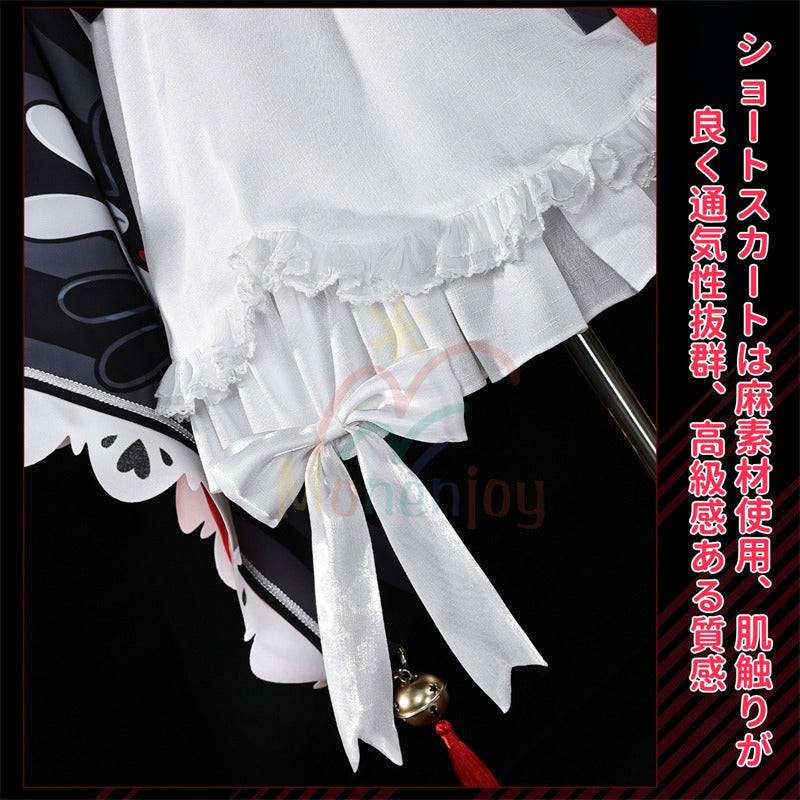 Monenjoy　崩壊スターレイル　 火花　コスプレ衣装　愉悦　ドレス　帽子付　コスチューム　イベント