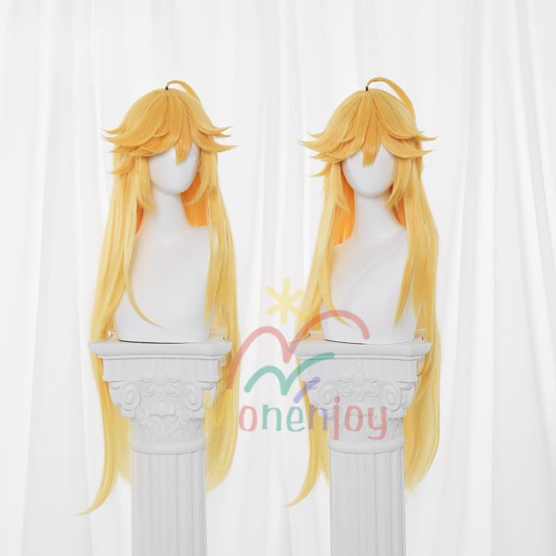 Monenjoy　New PANTY ＆ STOCKING with GARTERBELT　Newパンスト NewPSG　アナーキー・パンティ  / パンティエル  Panty　  イベント　黄色　髪