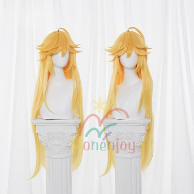 Monenjoy　New PANTY ＆ STOCKING with GARTERBELT　Newパンスト NewPSG　アナーキー・パンティ  / パンティエル  Panty　  イベント　黄色　髪