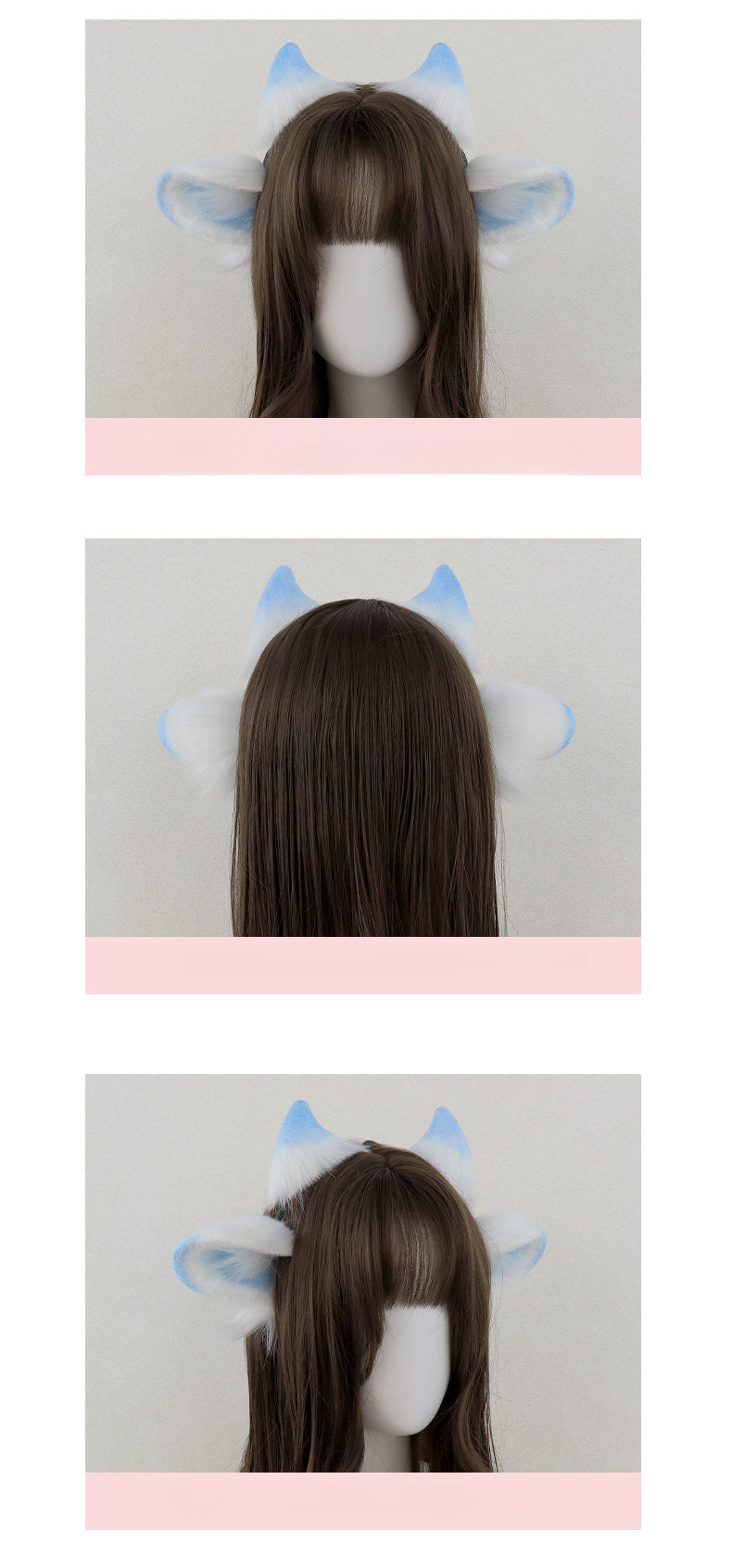 Monenjoy 　ひつじ　髪飾り　コスプレ道具　アクセサリー　イベント　カチューシャ レディース 女性 ヘアアクセサリー 髪飾り まとめ髪 羊 ひつじ 角付き 耳付き かわいい おしゃれ キュート 　GS1162 - Monenjoy