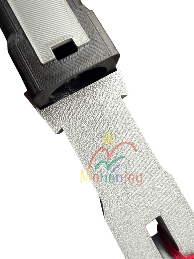 Monenjoy ゼンゼロ 葉瞬光 青溟剣　PLAプリント製 110cm　内部構造で発光カスタム可能 武器モデル　アクセサリー　武器モデル