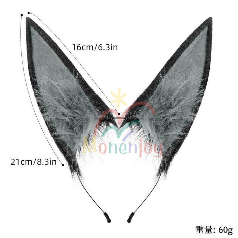 Monenjoy ゼンゼロ 星見雅 耳飾り　かわいい　狐耳　コスプレ道具