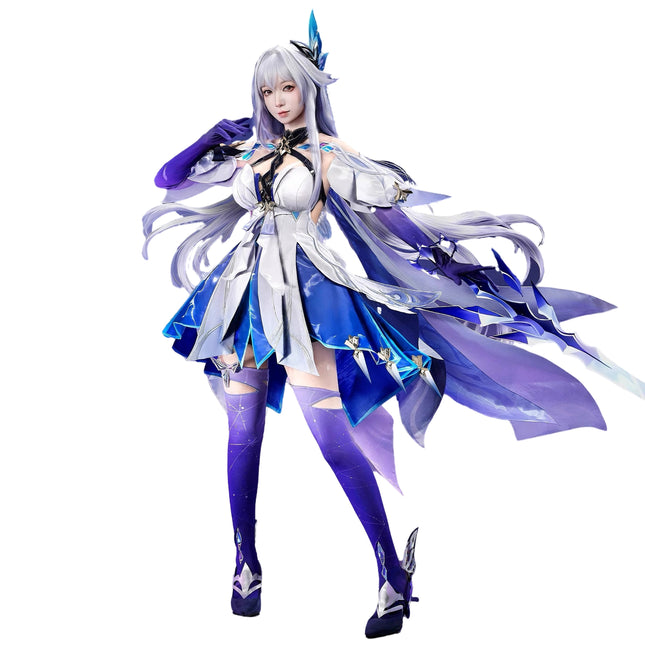 Monenjoy 原神 スカーク コスプレ衣装 3D樹脂アクセサリー付属 即日出荷 セット購入で激安