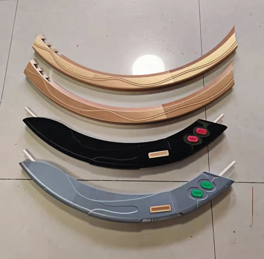 Monenjoy ゼンゼロ ダイアリン 　モチーフ武器　コスプレ道具　 クランプスの黒枝　フラフープ 4分割組立式　武器モデル　直径約80cm フラフープ風レプリカ　レプリカ