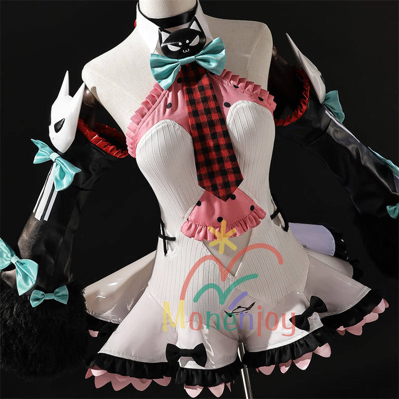 Monenjoy ゼンレスゾーンゼロ バーチャルアイドル 南宮羽 コスプレ衣装　翼追加　妄想エンジェル　コスチューム