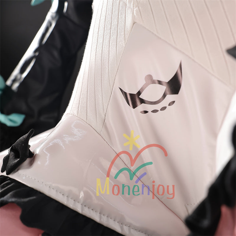 Monenjoy ゼンレスゾーンゼロ バーチャルアイドル 南宮羽 コスプレ衣装　翼追加　妄想エンジェル　コスチューム