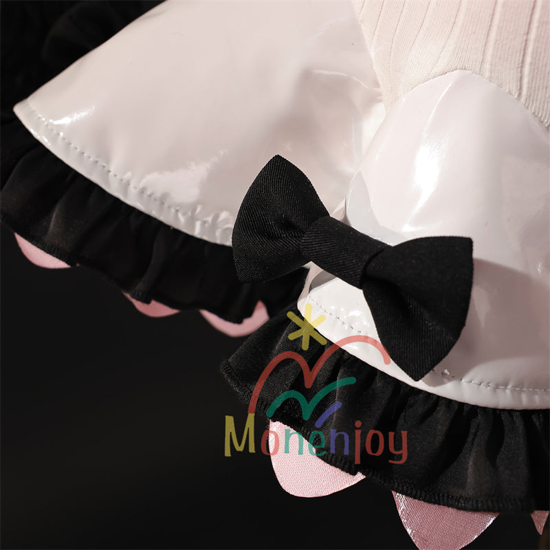 Monenjoy ゼンレスゾーンゼロ バーチャルアイドル 南宮羽 コスプレ衣装　翼追加　妄想エンジェル　コスチューム