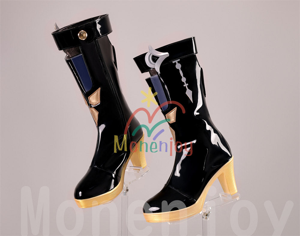 Monenjoy NTE ミント ブーツ　コスプレ道具　ネバエバ　シューズ　靴　舞台対応 MONENJOY