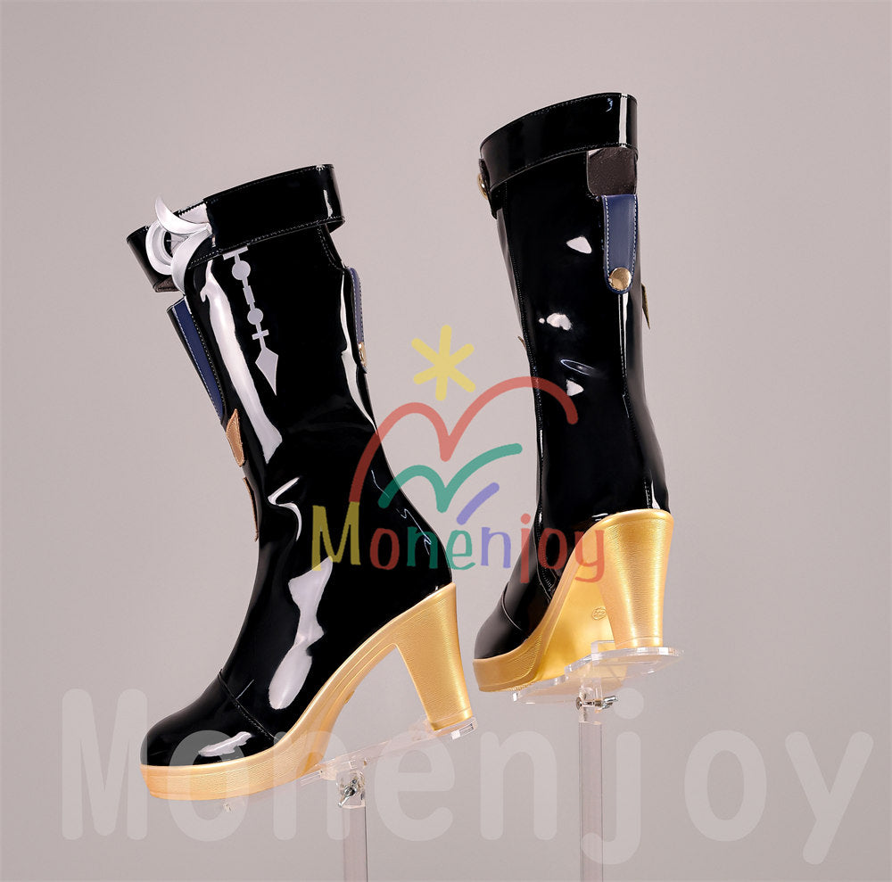 Monenjoy NTE ミント ブーツ　コスプレ道具　ネバエバ　シューズ　靴　舞台対応 MONENJOY