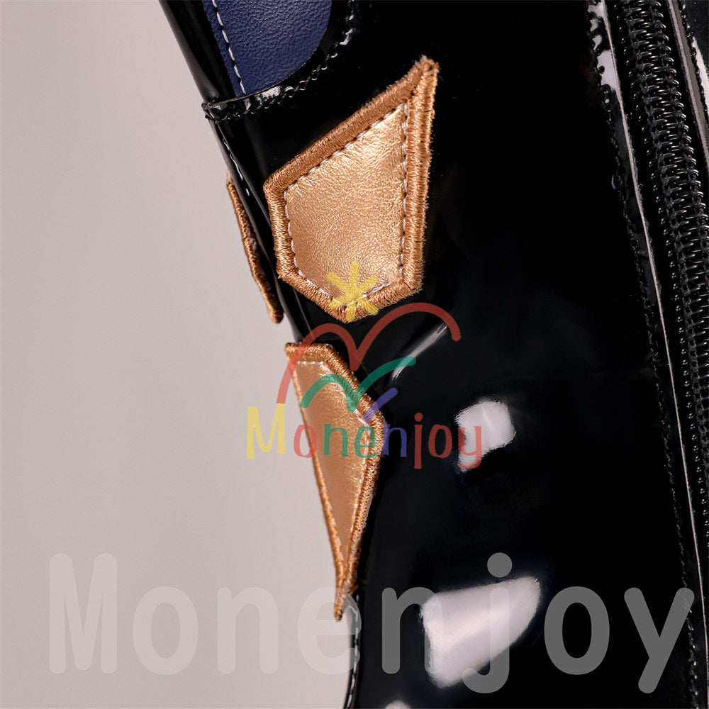 Monenjoy NTE ミント ブーツ　コスプレ道具　ネバエバ　シューズ　靴　舞台対応 MONENJOY