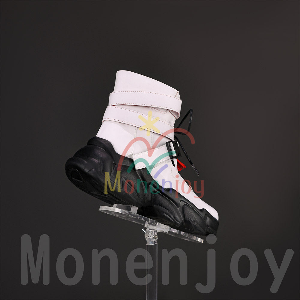 Monenjoy　アークナイツ　ユー　コスプレ道具　シューズ　専用コーデ願清暁　靴　スニーカー　イベント舞台対応 MONENJOY