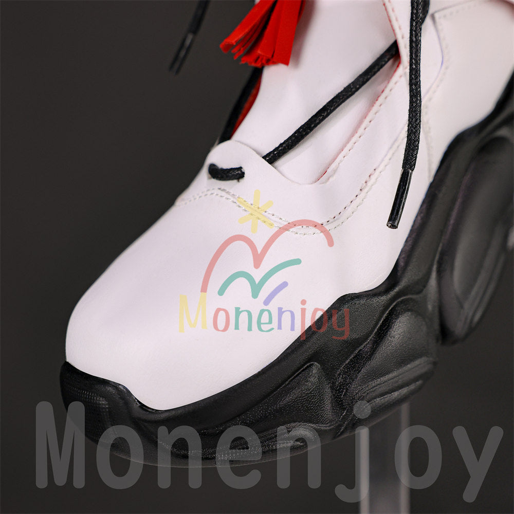 Monenjoy　アークナイツ　ユー　コスプレ道具　シューズ　専用コーデ願清暁　靴　スニーカー　イベント舞台対応 MONENJOY