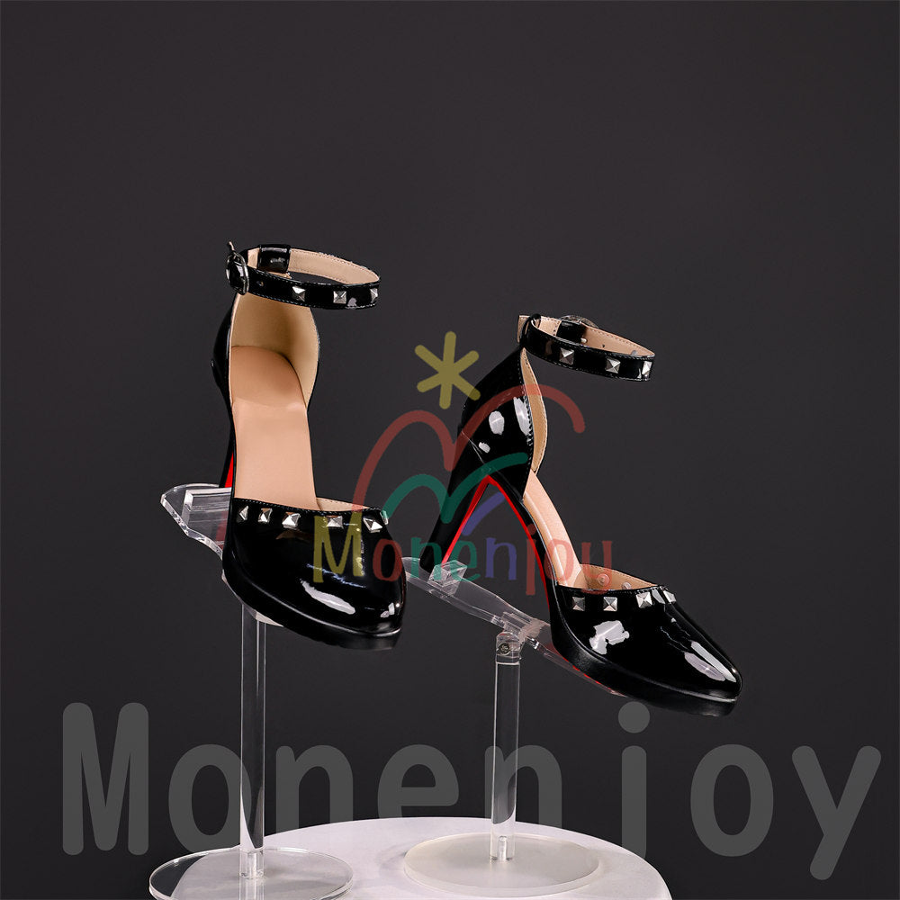 Monenjoy　鳴潮 ルシラー パンプス　コスプレ道具　靴　サンダル　舞台対応　イベント MONENJOY