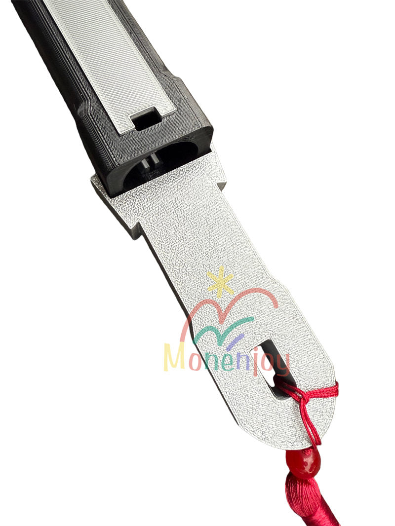 Monenjoy ゼンゼロ 葉瞬光 青溟剣　PLAプリント製 110cm　内部構造で発光カスタム可能 武器モデル　アクセサリー　武器モデル