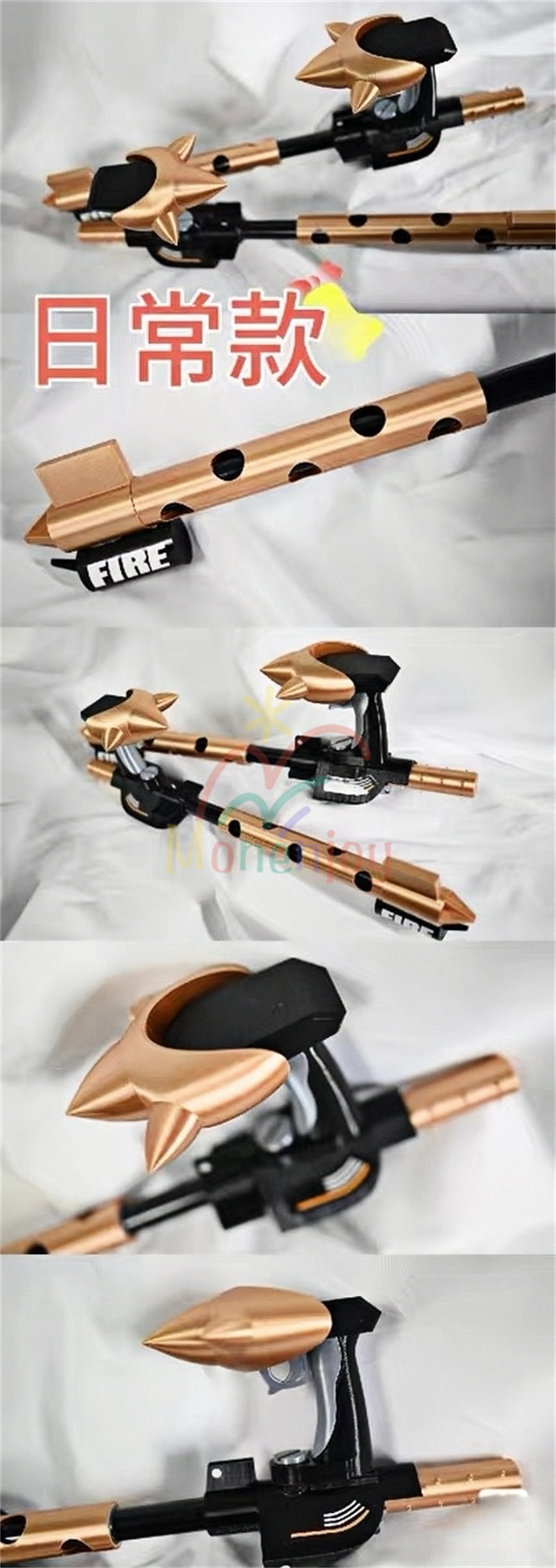 Monenjoy　ゼンゼロ　バーニス 　コスプレ道具　モチーフ武器 カリュドーンの子　バーニス・ホワイト コスプレ　武器モデル　