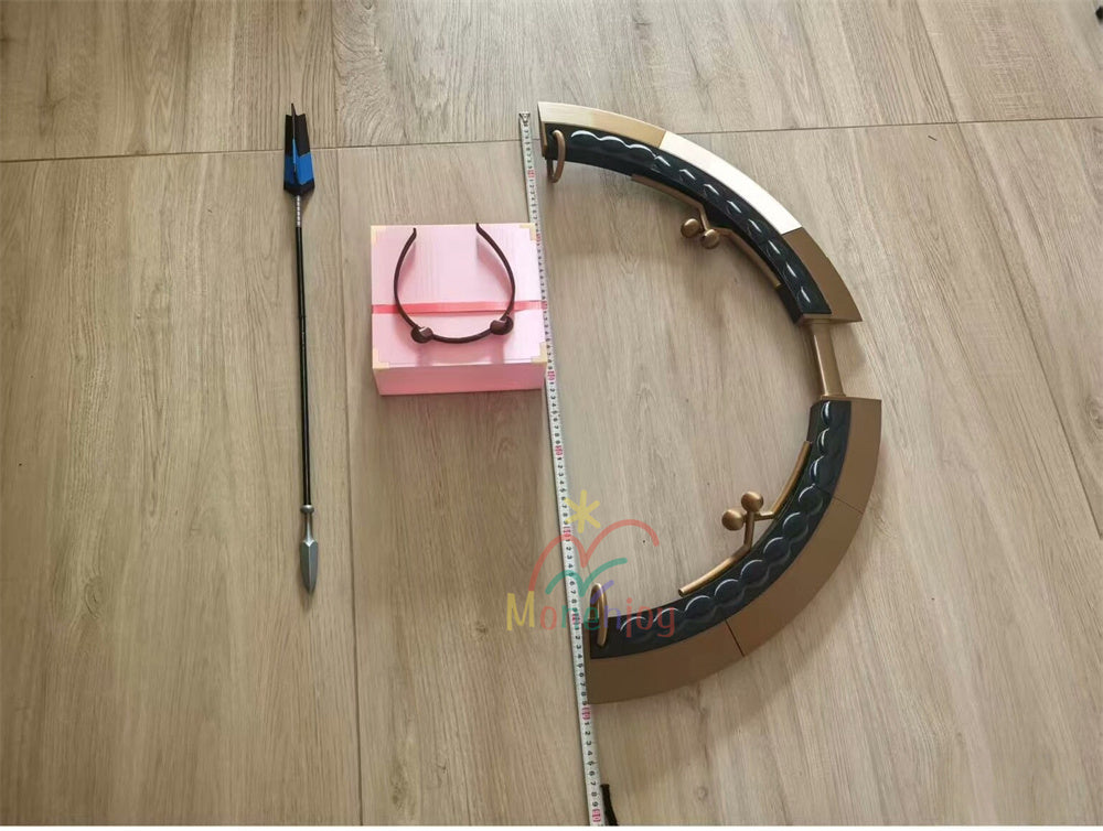 Monenjoy 超かぐや姫！ 駒沢乃依 コスプレ弓矢セット 弓 矢筒 PETG素材 80cm 本格武器プロップ MONENJOY