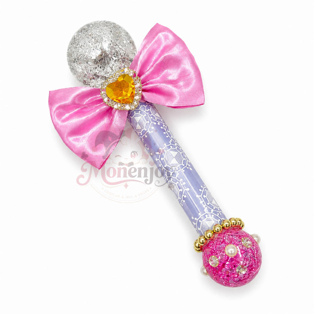 Monenjoy　プリパラ 南みれぃ 北条そふぃ マイク コスプレ道具 ライブステージ用 マイクロフォン 舞台服・ライブ服対応 高品質プロップ