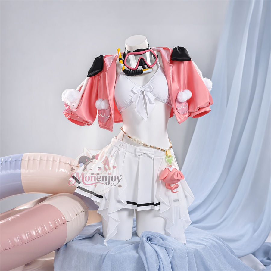 限定販売　Monenjoy ゼンゼロ ルーシー「プリンセスの休日」カリュドーンの子　コスプレ衣装｜水着・ゴーグル付き Monenjoy